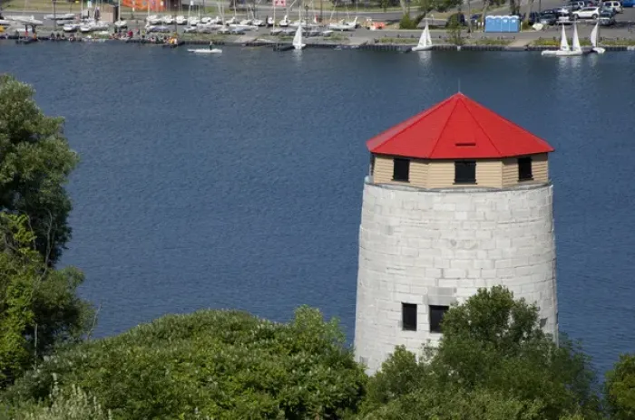 Framed Print : Ontario, Canada, Kingston. Fort Henry, National Historic Site of Canada, UNESCO