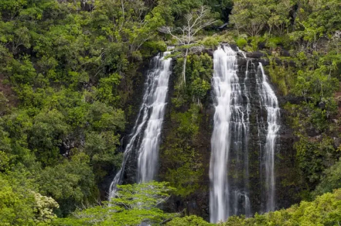 Framed Print : Opaekaa Falls, Kauai, Hawaii Framed Print : Opaekaa Falls, Kauai, Hawaii