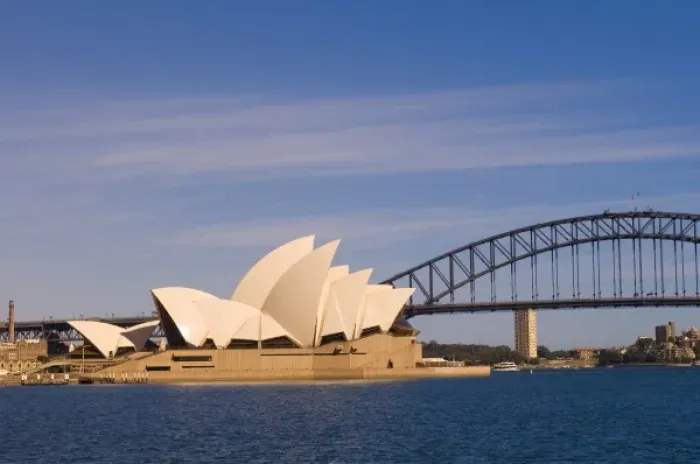 Framed Print : Opera House and Harbour Bridge, Sydney, New South Wales, Australia Framed Print : Opera House and Harbour Bridge, Sydney, New South Wales, Australia