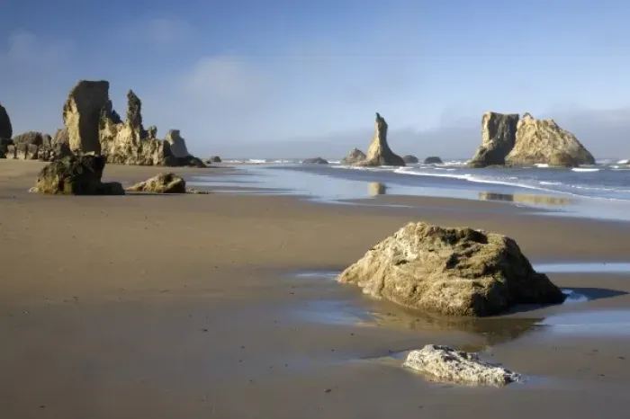 Framed Print : OR, Oregon Coast, Bandon, Bandon Beach Framed Print : OR, Oregon Coast, Bandon, Bandon Beach