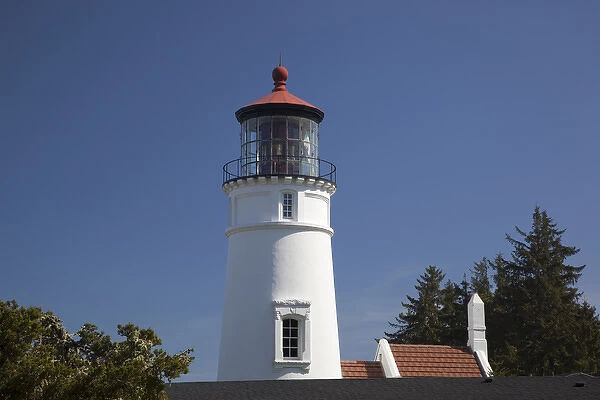 OR, Umpqua River Lighthouse, above the entrance to Winchester Bay: operation started December 31