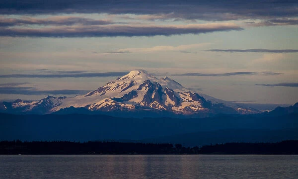 Orcas Island, USA - Mt. Baker and the Puget Sound