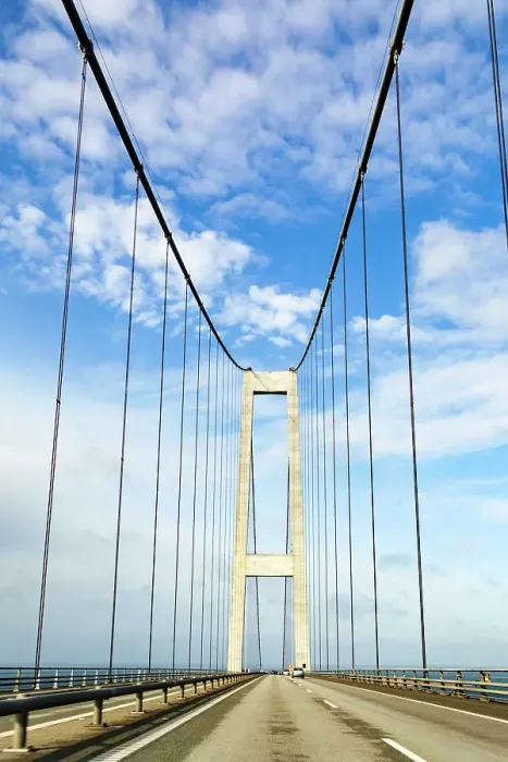 Framed Print : Oresund Bridge linking Sweden to Denmark