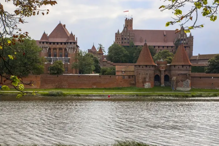 Framed Print : Originally built in the 13th century, Malbork was the castle of the Teutonic Knights Framed Print : Originally built in the 13th century, Malbork was the castle of the Teutonic Knights