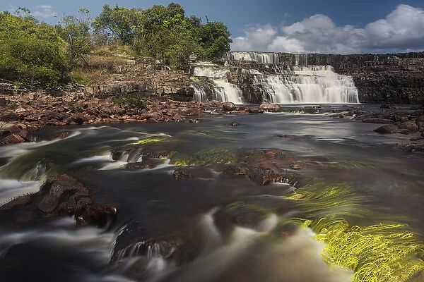Orinduik Falls, Potaro-Siparuni Region, Brazil Guyana border, GUYANA