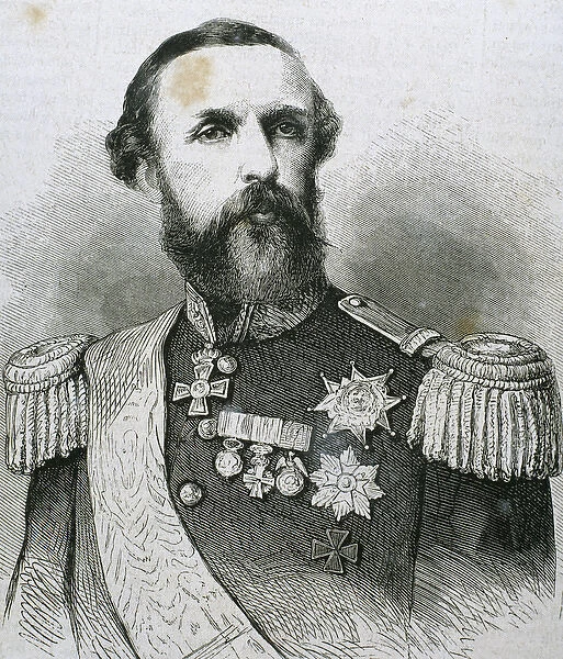 Oscar II (Stockholm 1829-Stockholm, 1907). King of Sweden (1872-1907) and Norway