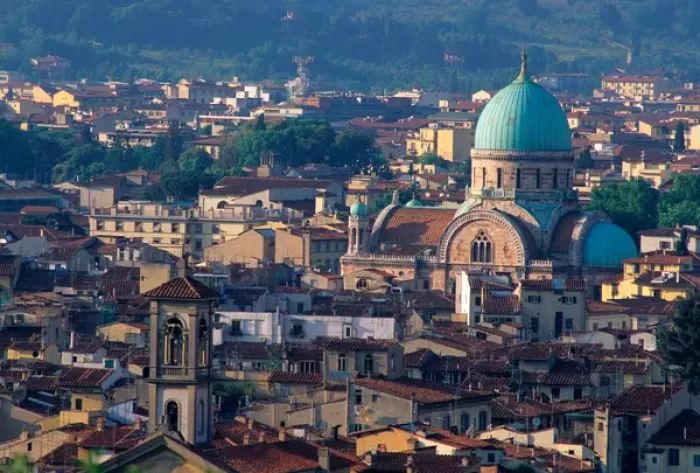Framed Print : Overall view of Florence, Italy. roman, ancient, historical, landmark, europe Framed Print : Overall view of Florence, Italy. roman, ancient, historical, landmark, europe