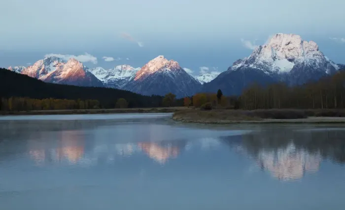 Framed Print : Oxbow Bend, Autumn Sunrise Framed Print : Oxbow Bend, Autumn Sunrise