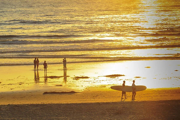 Pacific Beach sunset, San Diego, CA, USA