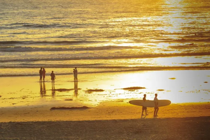 Framed Print : Pacific Beach sunset, San Diego, CA, USA Framed Print : Pacific Beach sunset, San Diego, CA, USA