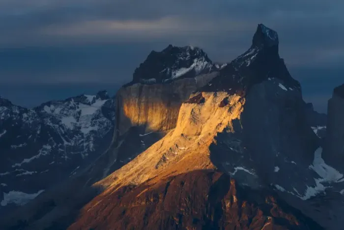 Framed Print : Paine Massif at sunset, Torres del Paine National Park, Chile, South America, Patagonia Framed Print : Paine Massif at sunset, Torres del Paine National Park, Chile, South America, Patagonia