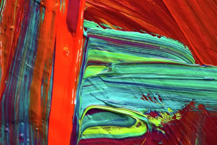 Framed Print : Painted abstract Framed Print : Painted abstract