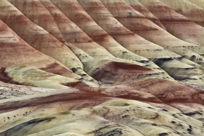 Framed Print : Painted Hills, John Day Fossil Beds National Monument, Mitchell, Oregon, USA Framed Print : Painted Hills, John Day Fossil Beds National Monument, Mitchell, Oregon, USA