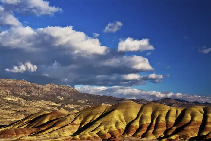 Framed Print : Painted Hills, John Day Fossil Beds, Oregon, USA Framed Print : Painted Hills, John Day Fossil Beds, Oregon, USA