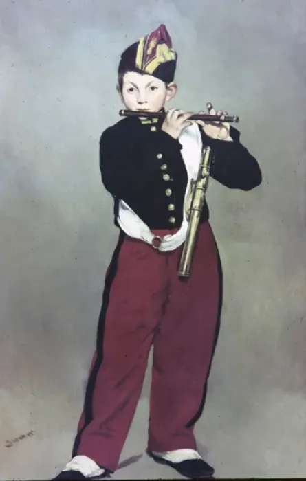 Framed Print : Painting by Manet- Flute Player, 1832-83 Copyright: aAC Ltd Framed Print : Painting by Manet- Flute Player, 1832-83 Copyright: aAC Ltd