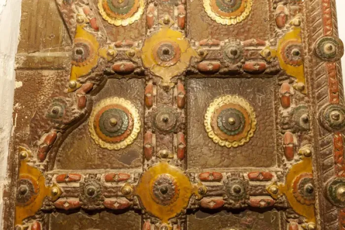 Framed Print : Palace of Flowers. Door detail. Moti Mahal. Phool Mahal. Mehrangarh Fort. 10th century Framed Print : Palace of Flowers. Door detail. Moti Mahal. Phool Mahal. Mehrangarh Fort. 10th century