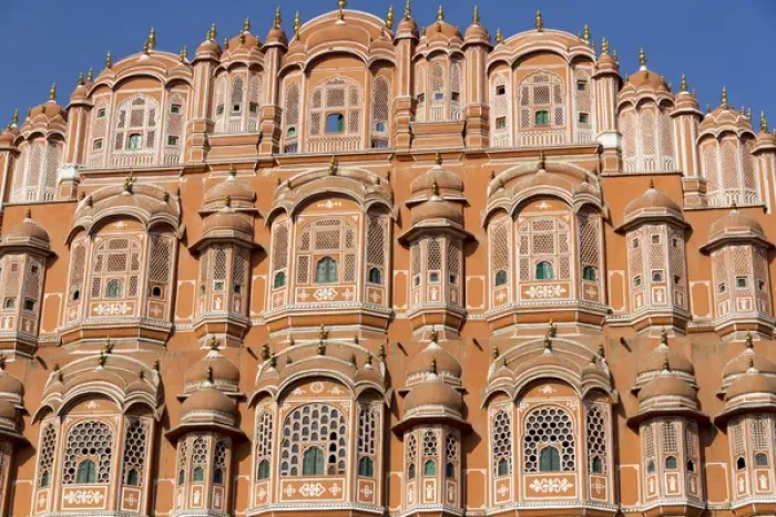 Framed Print : Palace of the Wind. Hawa Mahal. Pink City. Jaipur. Rajasthan. India