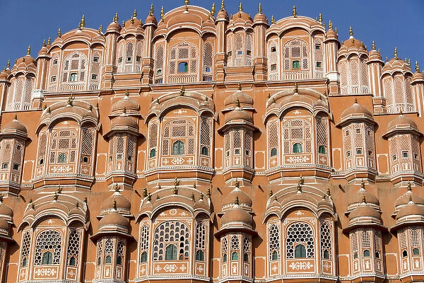 Palace of the Wind. Hawa Mahal. Pink City. Jaipur. Rajasthan. India
