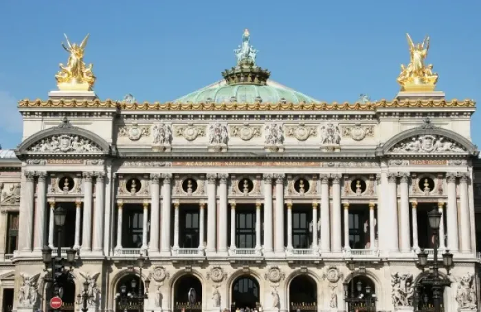 Framed Print : Palais Garnier or Opera Garnier (Theater Opera). Designed by Charles Garnier in Framed Print : Palais Garnier or Opera Garnier (Theater Opera). Designed by Charles Garnier in