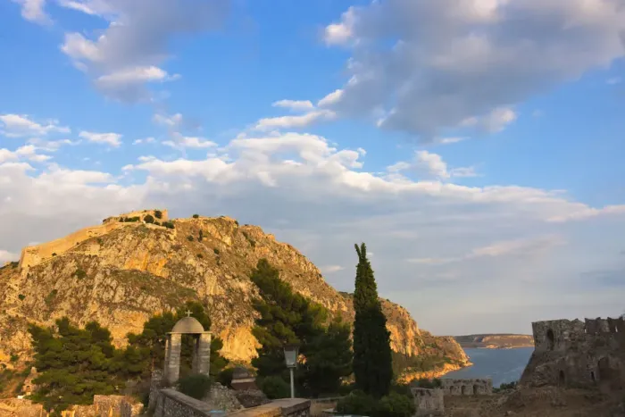 Framed Print : Palamidi Castle, Nafplio, Greece