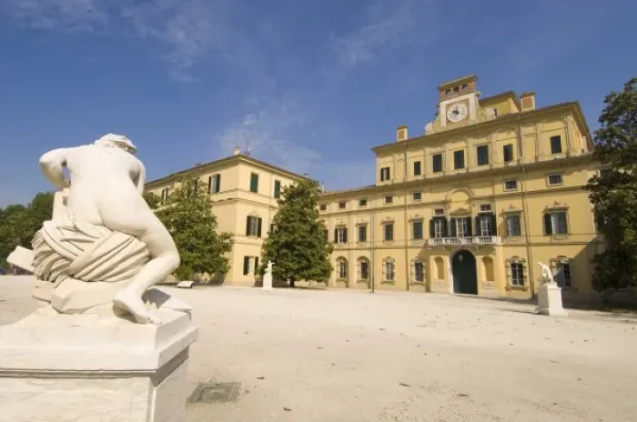 Framed Print : Palazzo Ducale, HQ of European Food Safety Authority, Parma, Emilia-Romagna, Italy