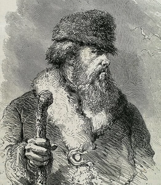 PALLAS, Peter Simon (1741- 1811). German naturalist. Engraving