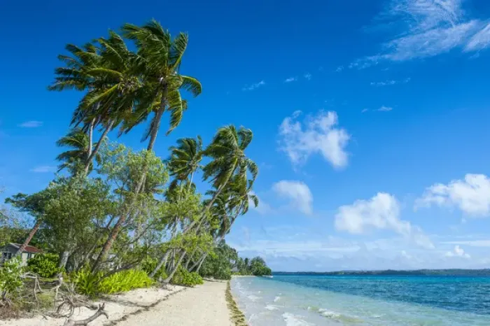 Framed Print : Palm fringed white sand beach on an islet of Vavaa'u, Vavau islands, Tonga, South Pacific Framed Print : Palm fringed white sand beach on an islet of Vavaa'u, Vavau islands, Tonga, South Pacific