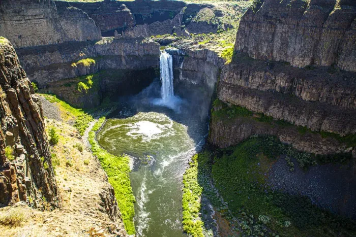 Framed Print : Palouse Falls State Park, Franklin and Whitman Counties, Washington State Framed Print : Palouse Falls State Park, Franklin and Whitman Counties, Washington State