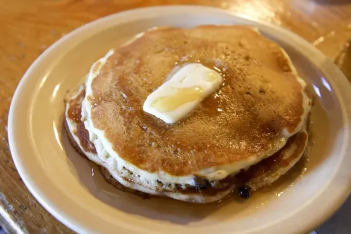 Framed Print : Pancakes at Goulds Sugar House Restaurant, Shelburne Falls, Massachusetts, United States Framed Print : Pancakes at Goulds Sugar House Restaurant, Shelburne Falls, Massachusetts, United States