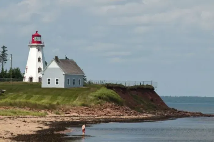Framed Print : Panmure Island, Prince Edward Island. Panmure Head Lighthouse Framed Print : Panmure Island, Prince Edward Island. Panmure Head Lighthouse