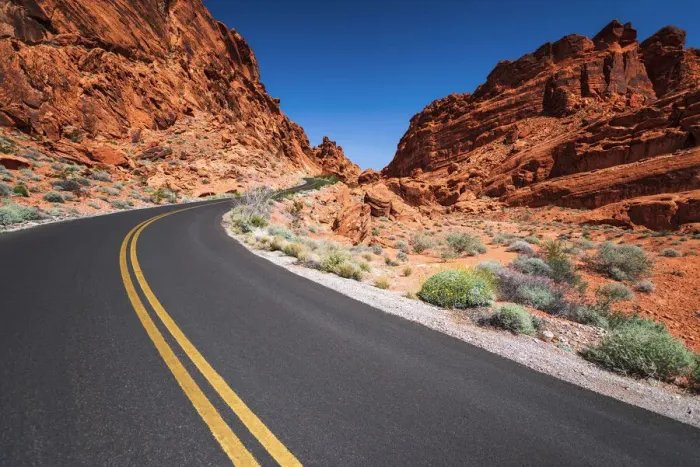 Framed Print : Park scenic byway, Valley of Fire State Park, Nevada, USA Framed Print : Park scenic byway, Valley of Fire State Park, Nevada, USA