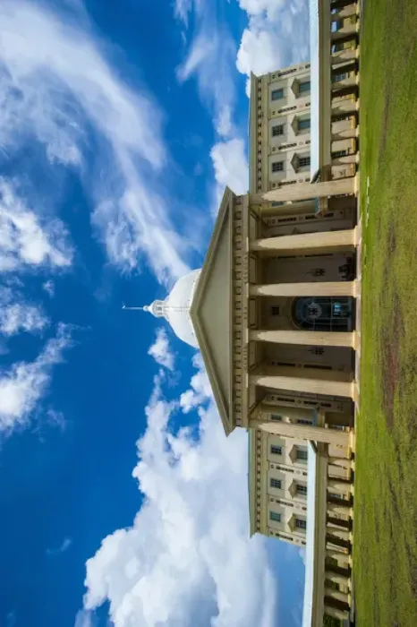 Framed Print : Parliament building of Palau on the Island of Babeldoab, Palau, Central Pacific Framed Print : Parliament building of Palau on the Island of Babeldoab, Palau, Central Pacific