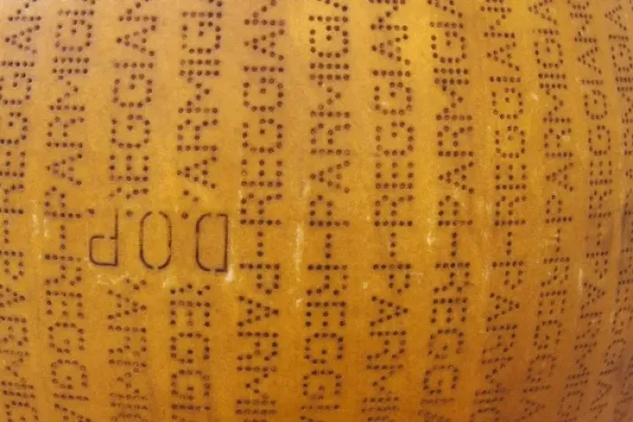 Framed Print : parmigiano reggiano cheese