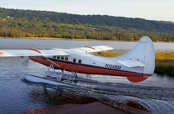 Passenger floatplanes in Homer, Alaska