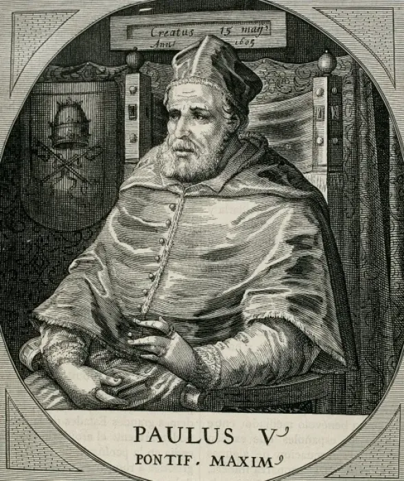 Framed Print : Paul V (Rome, 1552-Rome, 1621. Italian Pope (1605-21), named Camillo Borghese Framed Print : Paul V (Rome, 1552-Rome, 1621. Italian Pope (1605-21), named Camillo Borghese