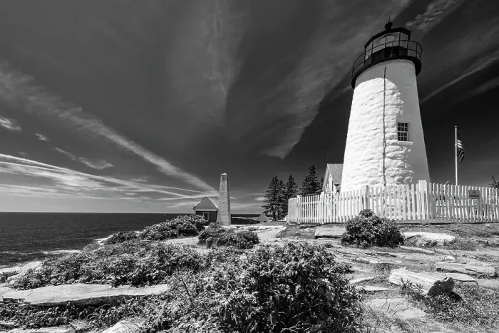Framed Print : Pemaquid Point Lighthouse near Bristol, Maine, USA Framed Print : Pemaquid Point Lighthouse near Bristol, Maine, USA