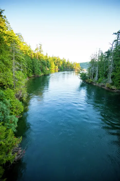 Framed Print : Pender Canal, Pender Island, British Columbia, Gulf Islands, Canada