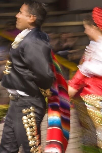performers, Aztec Theater, Folkloric Show, Golden Zone, Mazatlan, Sinaloa State, Mexico