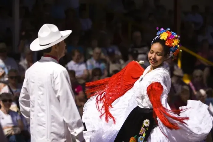 Framed Print : performers at Folkloric Show at Aztec Theater, Golden Zone, Mazatlan, Sinaloa State