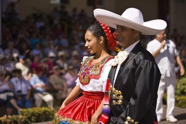 performers at Folkloric Show at Aztec Theater, Golden Zone, Mazatlan, Sinaloa State
