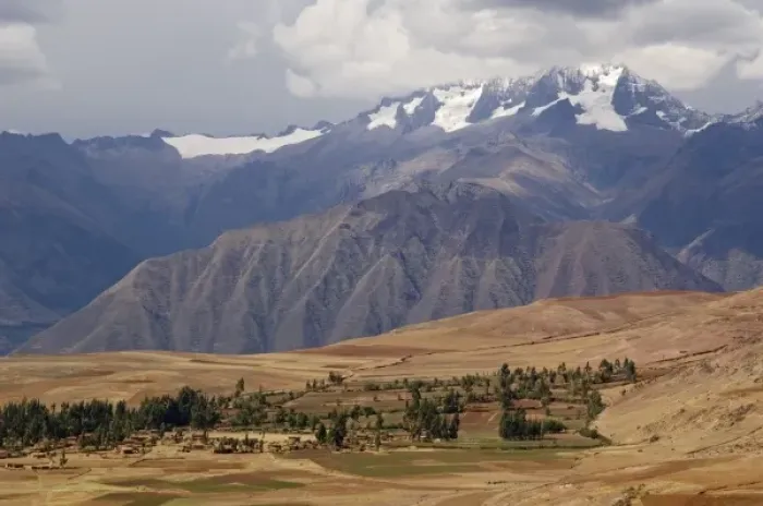 Framed Print : Peru, Highlands landscape Framed Print : Peru, Highlands landscape