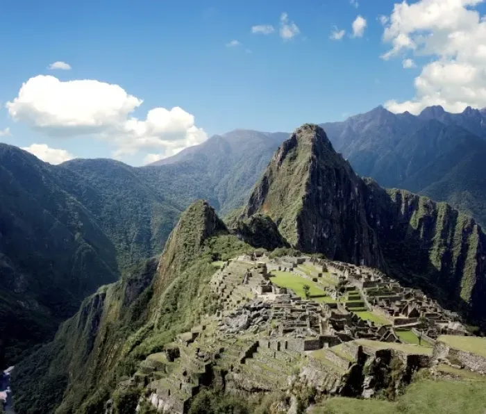 Framed Print : Peru, Machu Picchu, the ancient lost city of the Inca