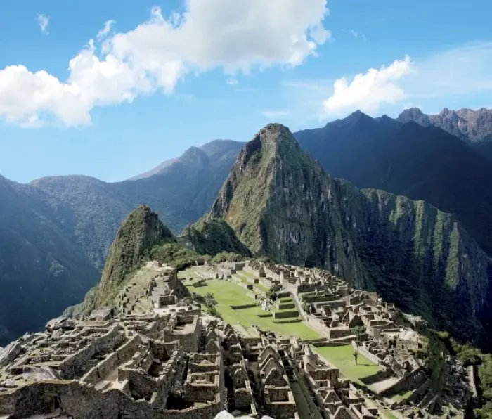 Framed Print : Peru, Machu Picchu, the ancient lost city of the Inca