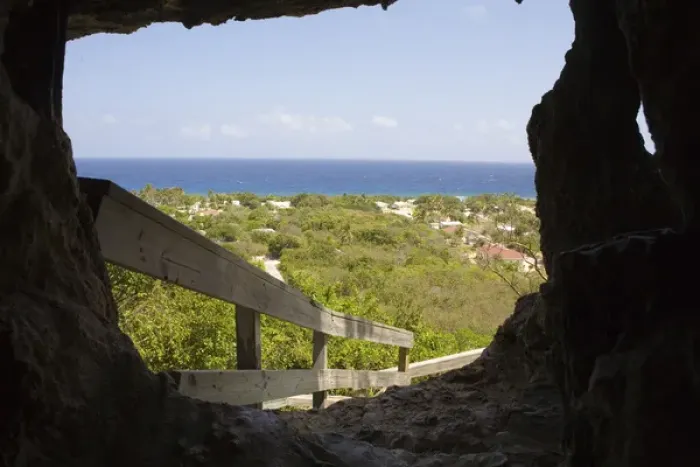 Framed Print : Peters Cave, Cayman Brac, Cayman Islands, Caribbean