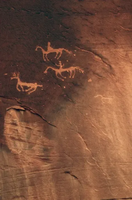 Framed Print : Petroglyph; Canyon de Chelly National Monument; Arizona; USA Framed Print : Petroglyph; Canyon de Chelly National Monument; Arizona; USA