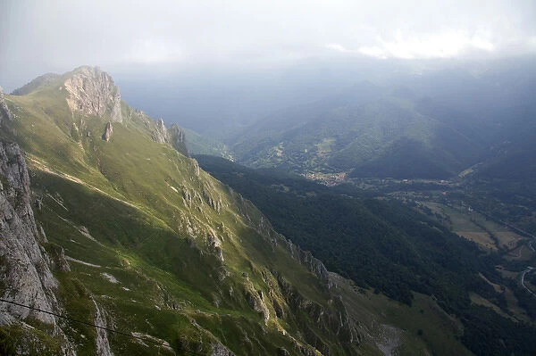 Picos de Europa at Fuente De, Libana, Cantabria, northwestern Spain