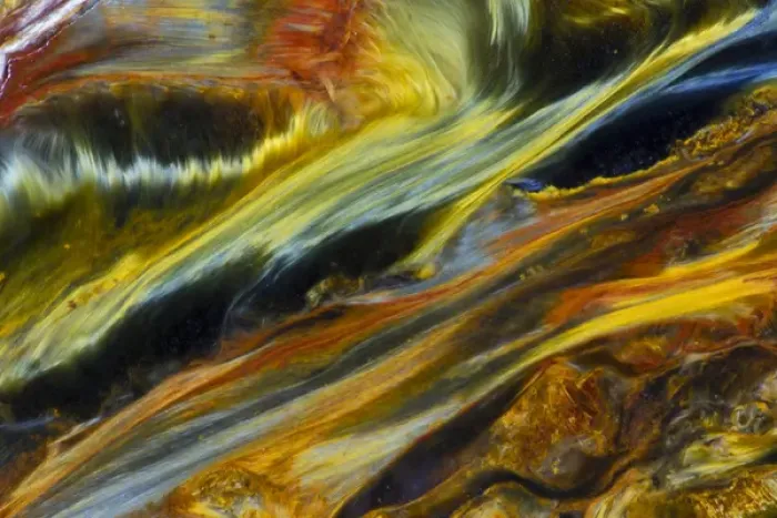 Framed Print : Pietersite from Namibia