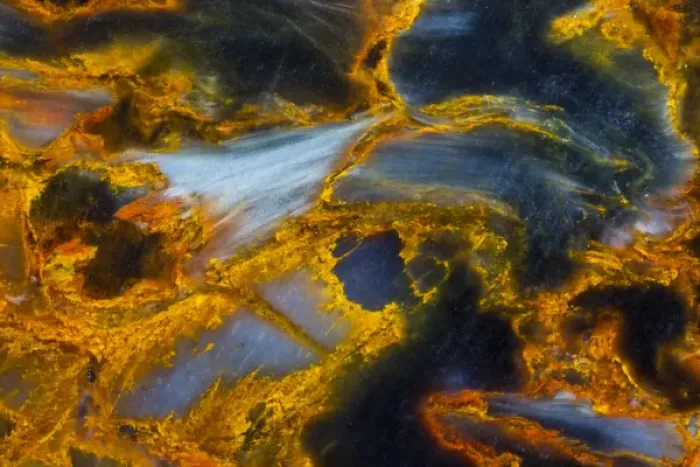 Framed Print : Pietersite from Namibia