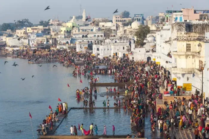 Framed Print : Pilgrims at the annual Hindu pilgrimage to holy Pushkar Lake, Pushkar, Rajasthan State Framed Print : Pilgrims at the annual Hindu pilgrimage to holy Pushkar Lake, Pushkar, Rajasthan State