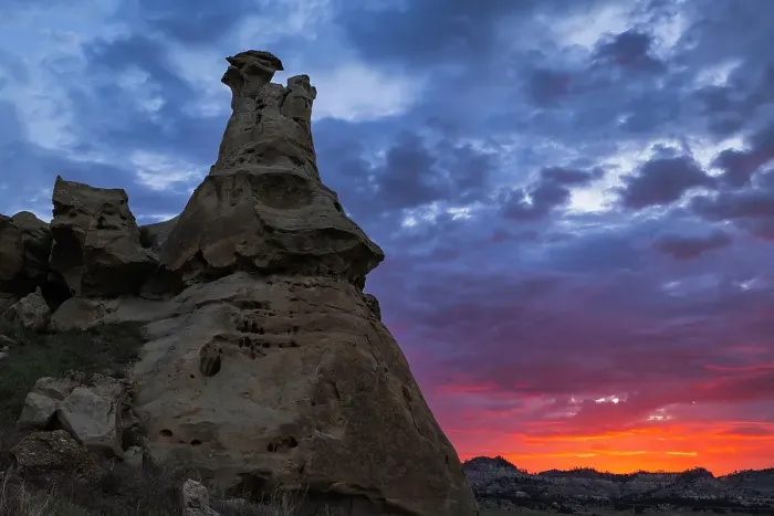 Framed Print : Pinnacle Badlands at sunrise in the Custer National Forest, Montana, USA. (Editorial Use Only) Framed Print : Pinnacle Badlands at sunrise in the Custer National Forest, Montana, USA. (Editorial Use Only)